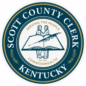 Scott County Clerk Kentucky seal